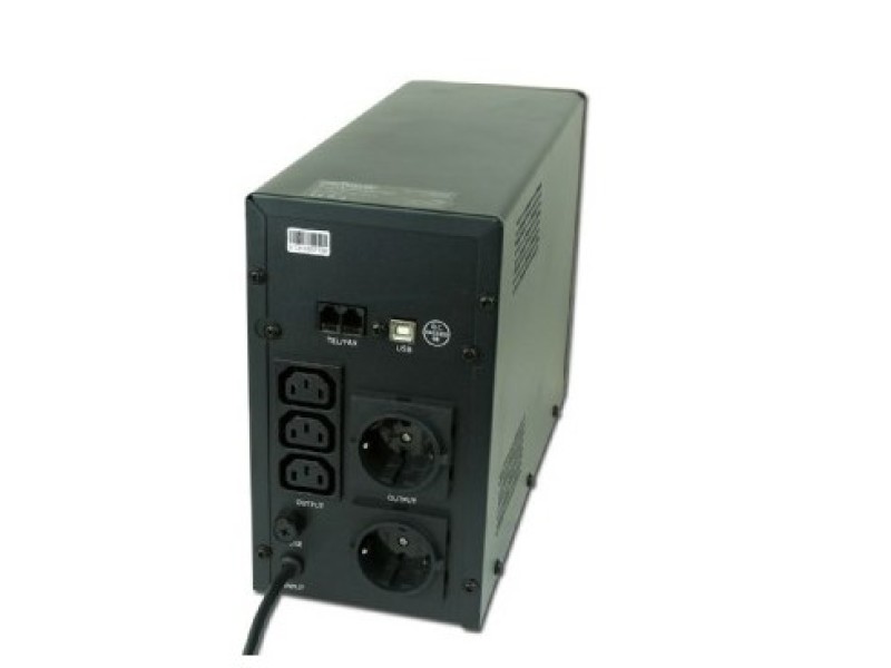 Gembird EG-UPS-033 uninterruptible power supply (UPS) Line-Interactive 1200 VA 720 W 3 AC outlet(s) EG-UPS-033 – ENERGENIE Line Interactive UPS