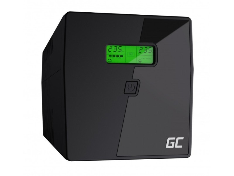 Green Cell UPS03 uninterruptible power supply (UPS) Line-Interactive 1.999 kVA 600 W 4 AC outlet(s) UPS03 – Green Cell Line Interactive UPS