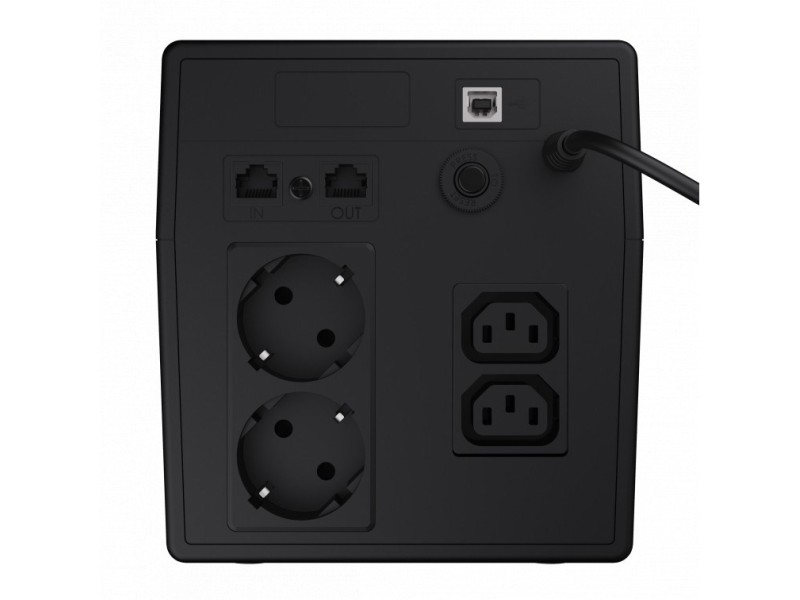 Green Cell UPS03 uninterruptible power supply (UPS) Line-Interactive 1.999 kVA 600 W 4 AC outlet(s) UPS03 – Green Cell Line Interactive UPS