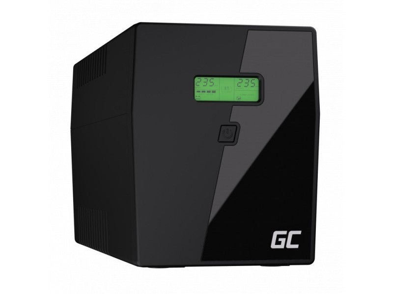 Green Cell UPS09 uninterruptible power supply (UPS) Line-Interactive 3 kVA 1400 W 5 AC outlet(s) UPS09 – Green Cell Line Interactive UPS