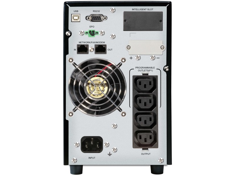 PowerWalker VFI 1500 CG PF1 Double-conversion (Online) 1.5 kVA 1500 W 4 AC outlet(s) VFI 1500 CG PF1 – POWER WALKER Line Interactive UPS