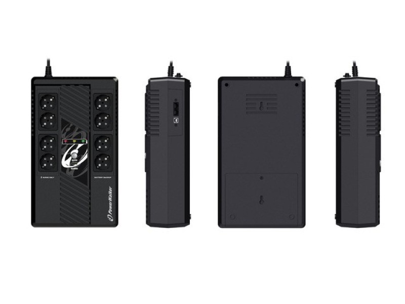 PowerWalker VI 1000 MS FR Line-Interactive 1000 VA 600 W 8 AC outlet(s) VI 1000 MS FR – POWER WALKER Line Interactive UPS