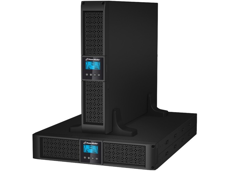 PowerWalker VI 1000RT LCD uninterruptible power supply (UPS) 1 kVA 900 W 8 AC outlet(s) VI 1000 RT LCD – POWER WALKER Line Interactive UPS