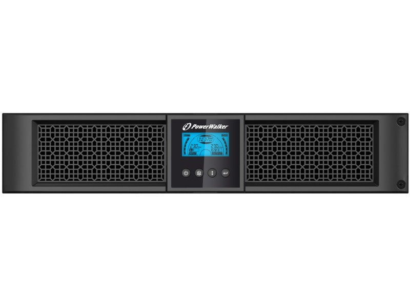PowerWalker VI 1000RT LCD uninterruptible power supply (UPS) 1 kVA 900 W 8 AC outlet(s) VI 1000 RT LCD – POWER WALKER Line Interactive UPS