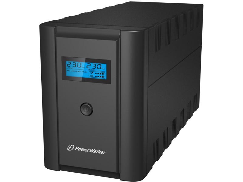 PowerWalker VI 2200 LCD/FR 2.2 kVA 1200 W 4 AC outlet(s) VI 2200 SHL FR – POWER WALKER Line Interactive UPS