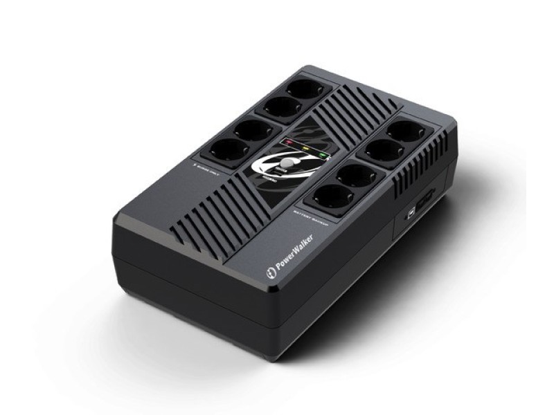 PowerWalker VI 800 MS FR Line-Interactive 800 VA 480 W 8 AC outlet(s) VI 800 MS FR – POWER WALKER Line Interactive UPS