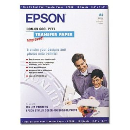 Гланцирана фото хартия Epson Бял A4 10 Листи