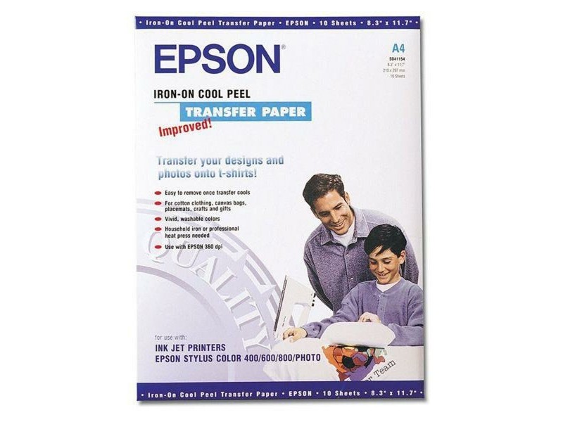 Гланцирана фото хартия Epson Бял A4 10 Листи