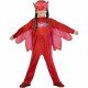 Маскировъчен костюм за деца Pj Masks Owlette Червен (3 Части)