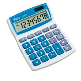 Калкулатор Ibico 208X Бял