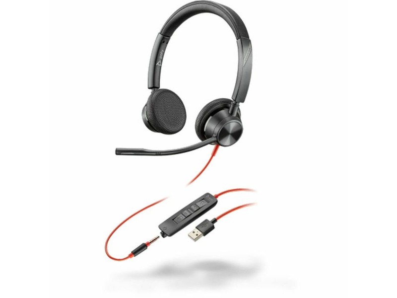 Слушалки с микрофон Poly 3325 Черен