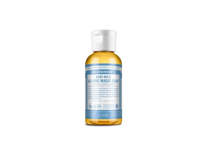 Течен сапун Dr Bronner's 60 ml Неутрален