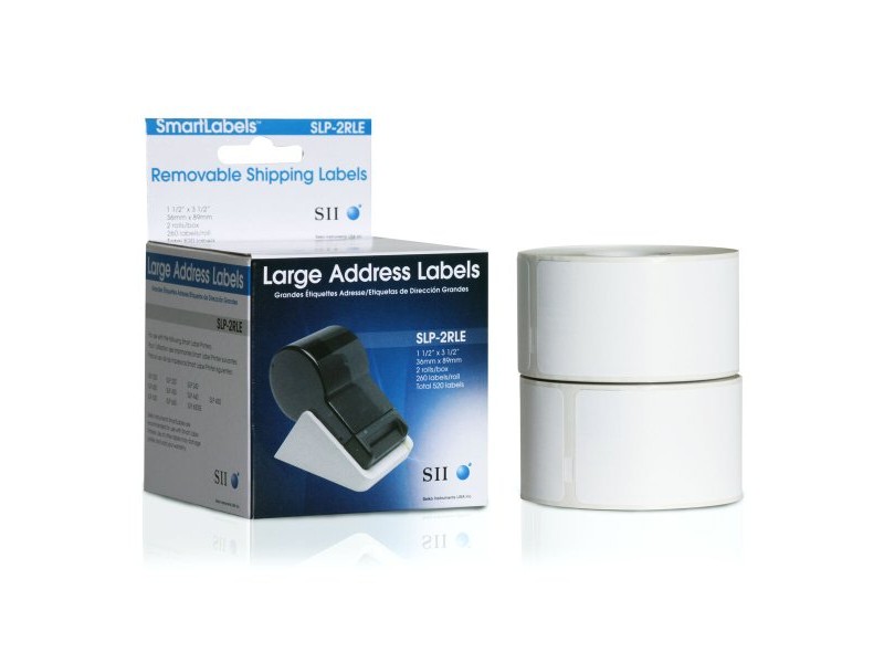 Етикети за принтер Seiko SLP-2RLE Бял 36 x 89 mm (2 броя) (520 Етикети)