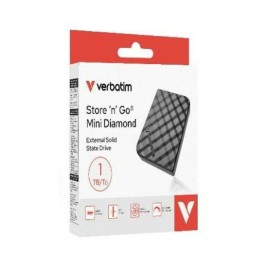 Външен харддиск Verbatim Черен 1 TB SSD