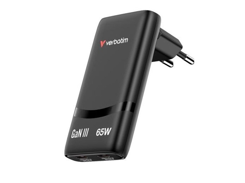 USB Cable Verbatim 32354 65 W Черен