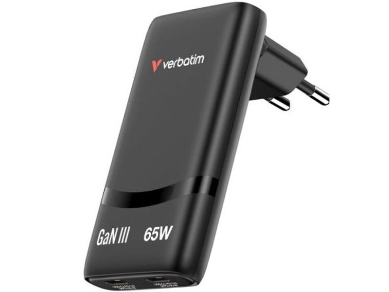 USB Cable Verbatim 32354 65 W Черен