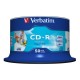 CD-R Verbatim AZO Wide Inkjet Printable 50 броя (50 броя)