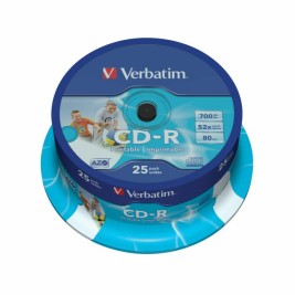 CD-R за принтиране Verbatim 43439 700 MB 52x 25 pcs 700 MB