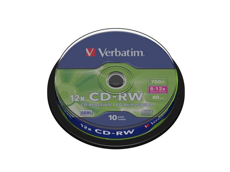 CD-RW Verbatim 43480