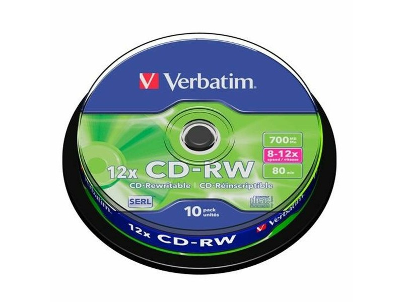 CD-RW Verbatim 43480