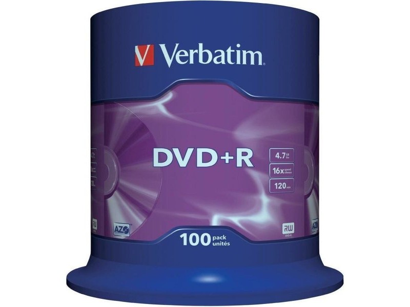 DVD-R Verbatim    100 броя