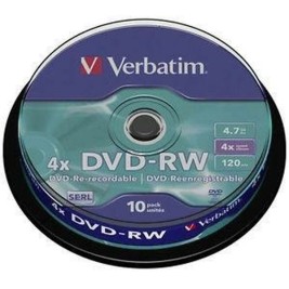 DVD-RW Verbatim DVDVER00072B 10 броя