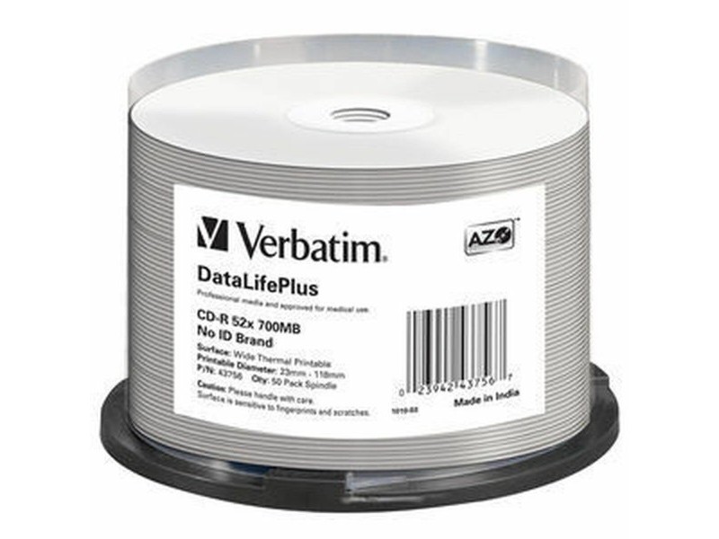 CD-R Verbatim CD-R 52x DataLifePlus 23