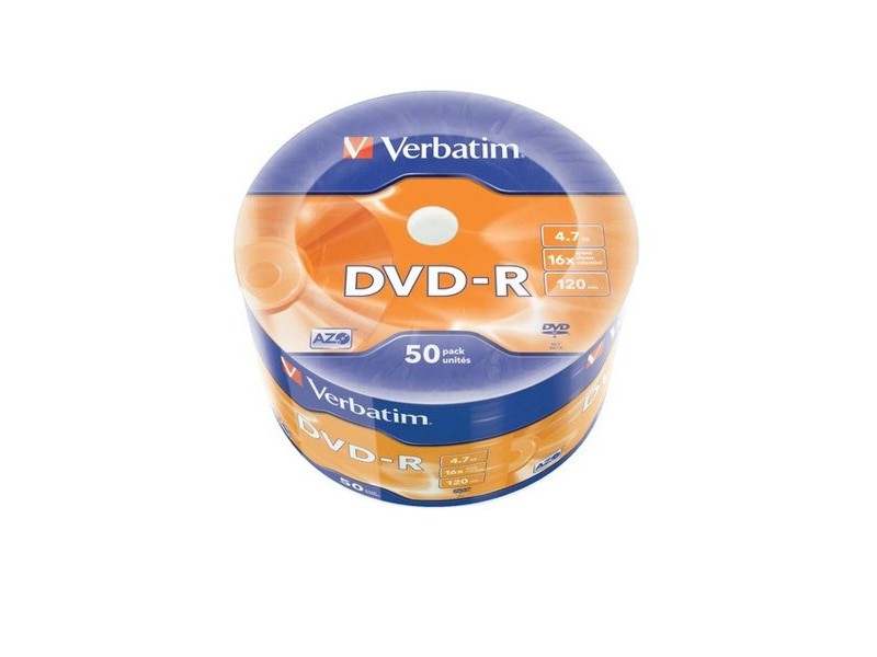 DVD-R Verbatim 43788 (50 броя)