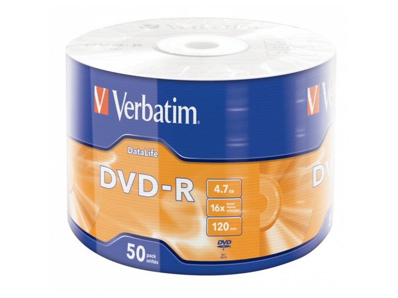 DVD-R Verbatim 43791 (50 броя)