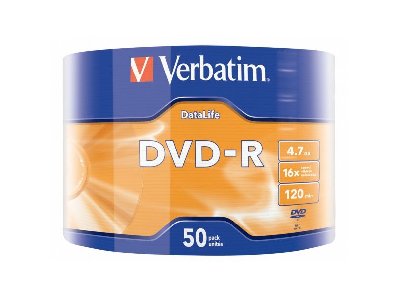 DVD-R Verbatim 43791 (50 броя)