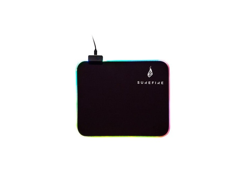 Подложка за мишка за игра Verbatim Surefire Gaming SIlent Flight RGB-320 Черен 32 x 26 cm