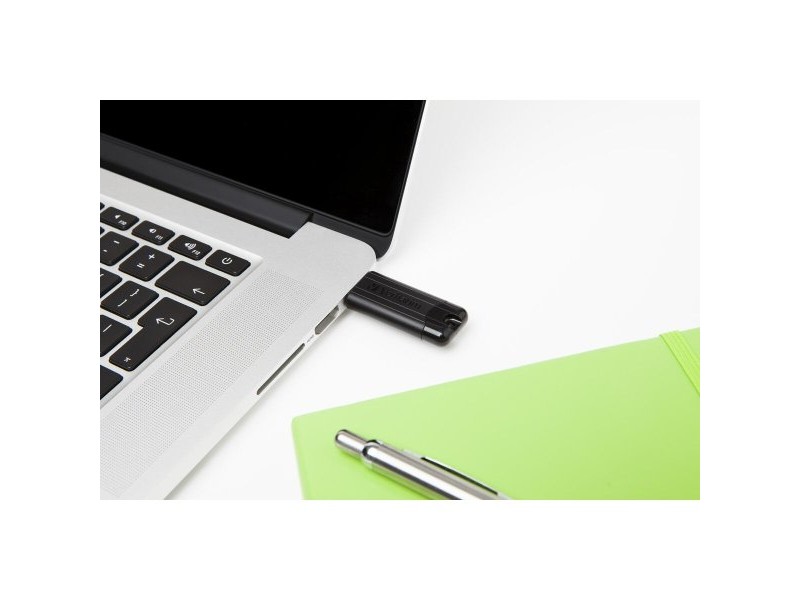 USB стик Verbatim 49318 Черен 64 GB (1 броя)