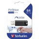 USB стик Verbatim 49318 Черен 64 GB (1 броя)