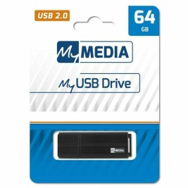 USB стик MyMedia Черен 64 GB