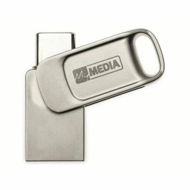 Флашка MyMedia Сребрист 128 GB