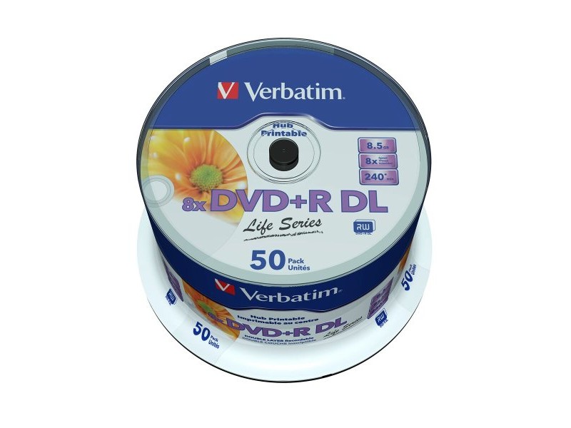DVD-R Verbatim 97693 50 uds 8,5 GB (50 броя)