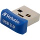 USB стик Verbatim 98711 Син Сив 64 GB