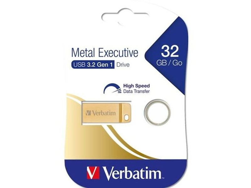 USB стик Verbatim Executive Златен