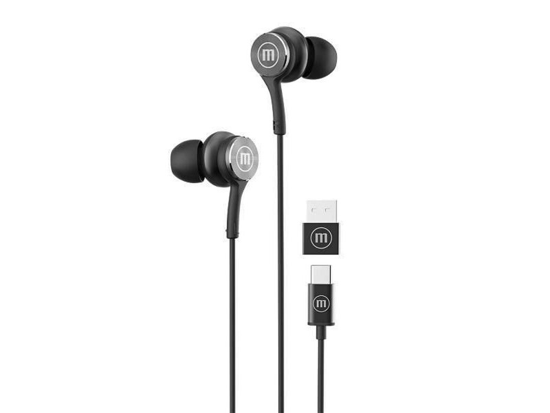 Слушалки с микрофон Maxell XC1 Черен