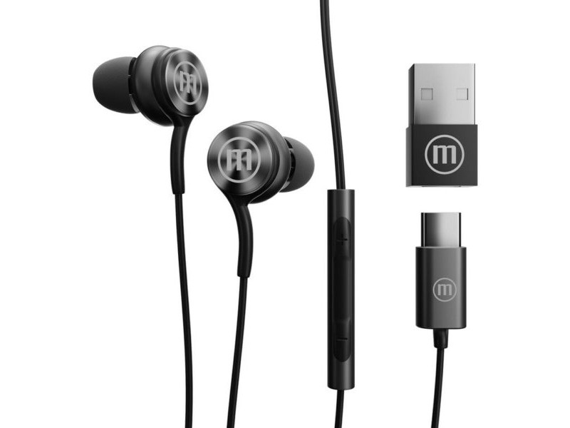 Слушалки с микрофон Maxell XC1 Черен
