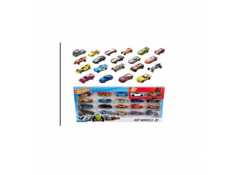 Игра Комплект Превозни Средства Hot Wheels H7045 20 броя