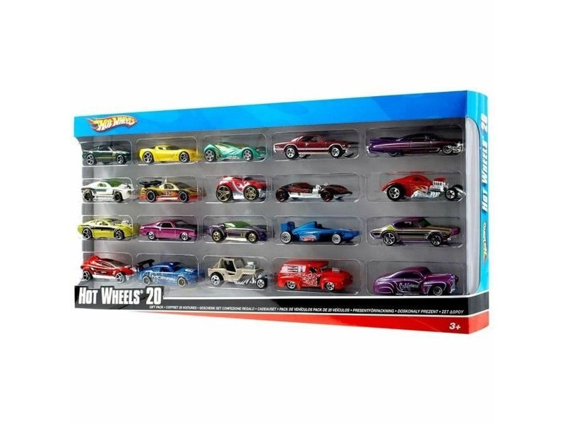 Игра Комплект Превозни Средства Hot Wheels H7045 20 броя