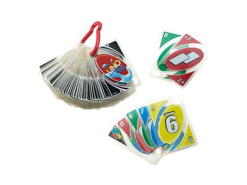 Настолна игра Uno H2O To Go Mattel