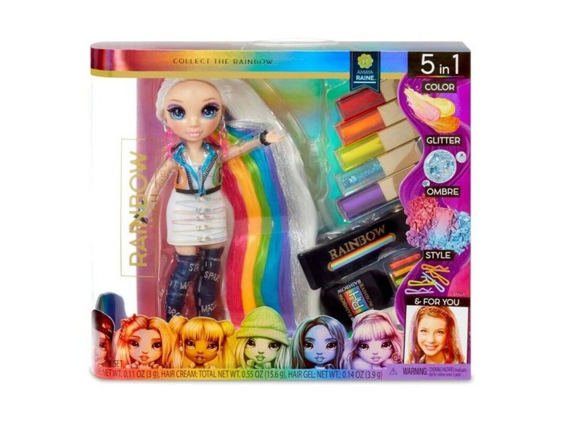 Playset Rainbow Hair Studio Rainbow High 569329E7C 5 в 1 (30 cm)