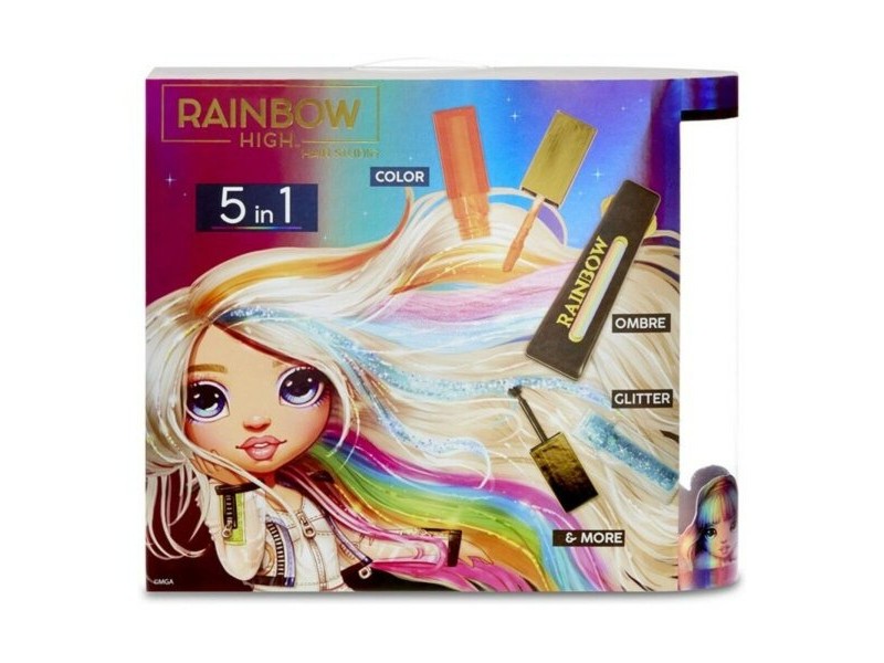 Playset Rainbow Hair Studio Rainbow High 569329E7C 5 в 1 (30 cm)