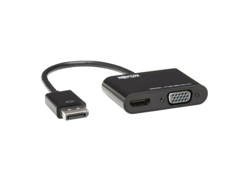 Адаптер за DisplayPort към VGA Eaton P136-06N-HV-V2 Черен 15 cm