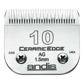 Ножчета за самобръсначка Andis 10 Керамика Стомана Хромирано Куче