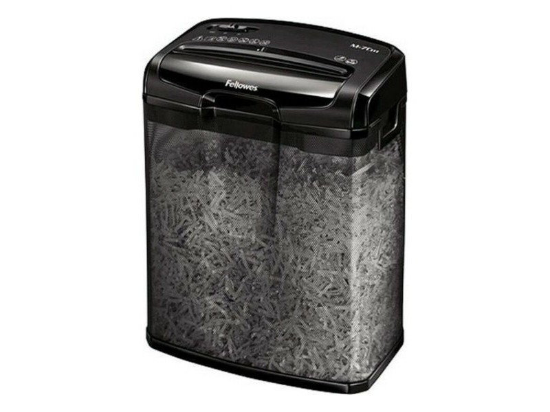 Шредер за хартия за микро рязане Fellowes M-7CM 13 L 7 Листи Черен