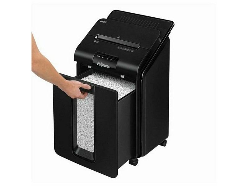 Шредер за хартия за микро рязане Fellowes AutoMax 100M 23 L Шредер за хартия за микро рязане Fellowes AutoMax 100M 23 L