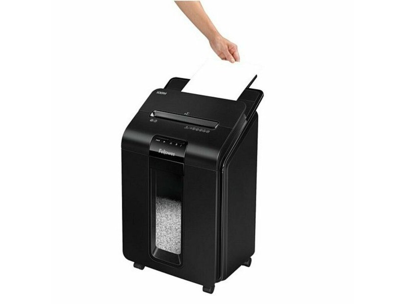 Шредер за хартия за микро рязане Fellowes AutoMax 100M 23 L Шредер за хартия за микро рязане Fellowes AutoMax 100M 23 L